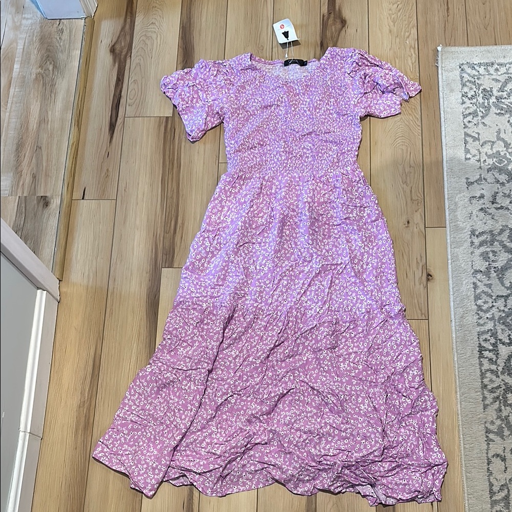 Floral Pink Dress